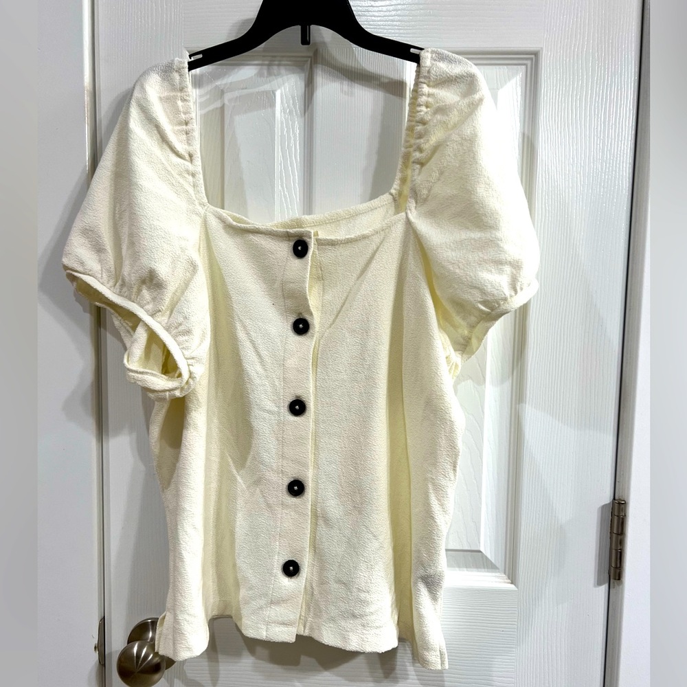 Madewell off the shoulder top
